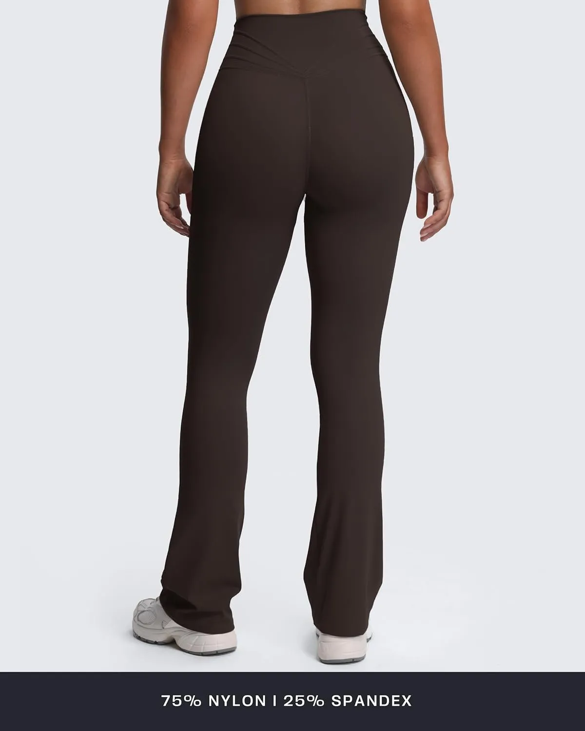 Aoxjox Flare Leggings for Women Trinity Tummy Control High Waisted Wide Leg Yoga Pants 29"/31"/33"