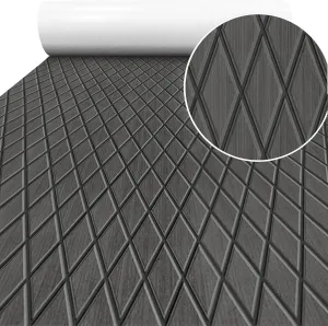Boat Flooring EVA Foam Boat Decking 95"x44"/29"/16" Sea Deck Boat Flooring Self-Adhesive Faux Teak Marine Boat Deck Non-Slip Mat for Boat Deck Yacht Jet Ski Fishing Boat Surfboard Kayak RV