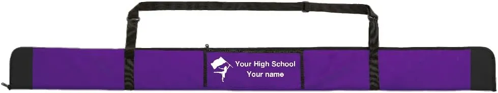 Color Guard Flag Bag - 78 inch for Winter Guard and Marching Band