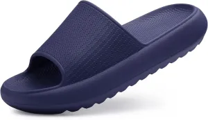 Comwarm Cloud Slide Sandals for Women Men Ultra Comfort Recovery Pillow Slippers Soft Summer Beach Shoes with Low Arch Support