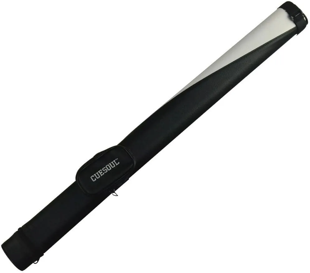 CUESOUL Soocoo Series 2x4/2x2 Hard Pool Cue Case -Holds 2 Cue Butt and 4 Cue Shafts,Four Color Available