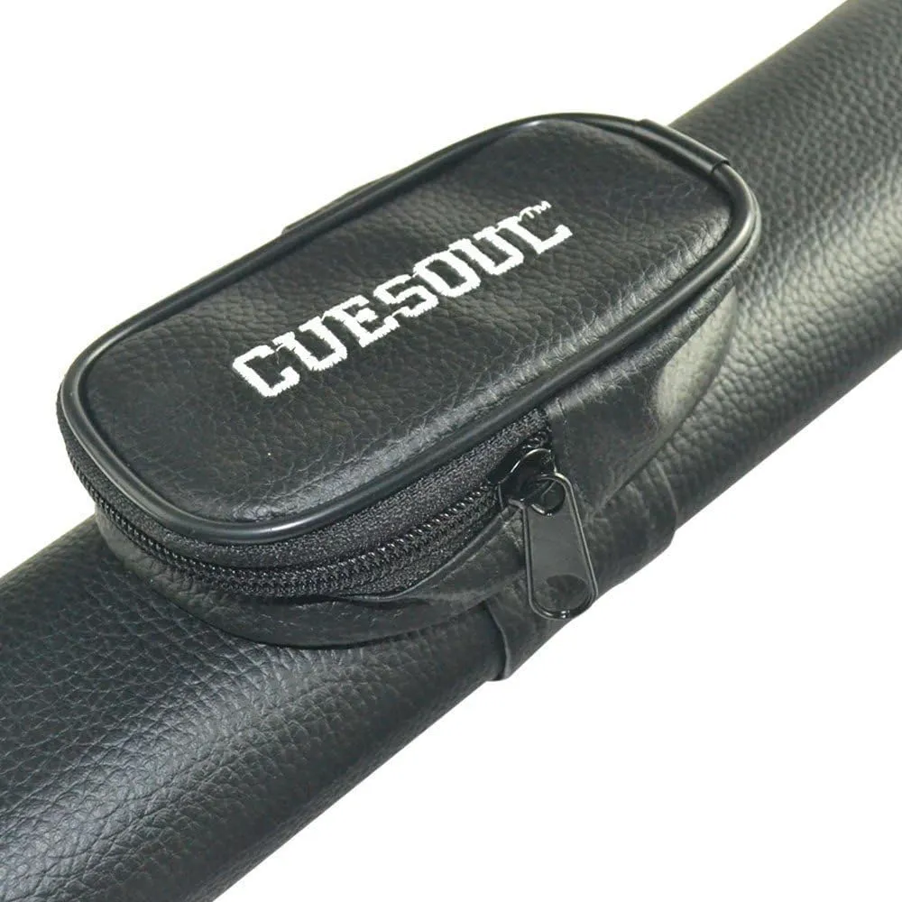 CUESOUL Soocoo Series 2x4/2x2 Hard Pool Cue Case -Holds 2 Cue Butt and 4 Cue Shafts,Four Color Available