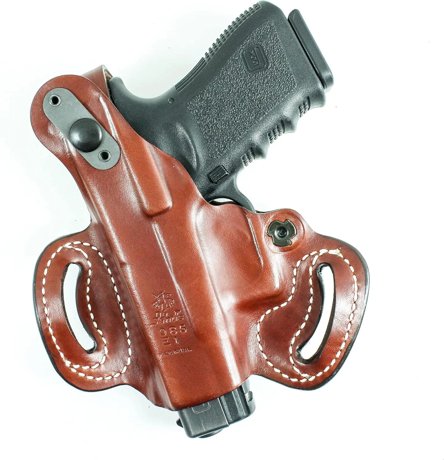 Desantis Thumb Break Mini Slide Holster fits Glock 17, 19, 22, 23, 26, 27, 31, 32, 33