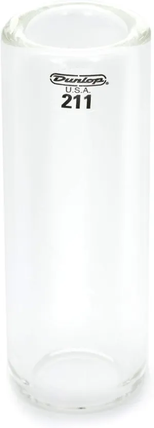 Dunlop 211 Tempered Glass Slide, Heavy Wall Thickness, Small