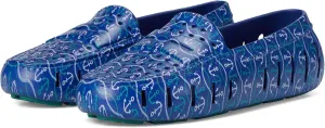 Floafers Men's Country Club Driver Print Boat Shoe