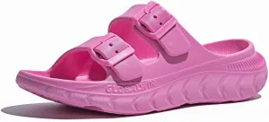 GLOBALWIN Recovery Slides For Women Mia Comfortable Sandals With Arch Support Indoor Outdoor Cloud Slippers Reduce Stress on Feet Lightweight