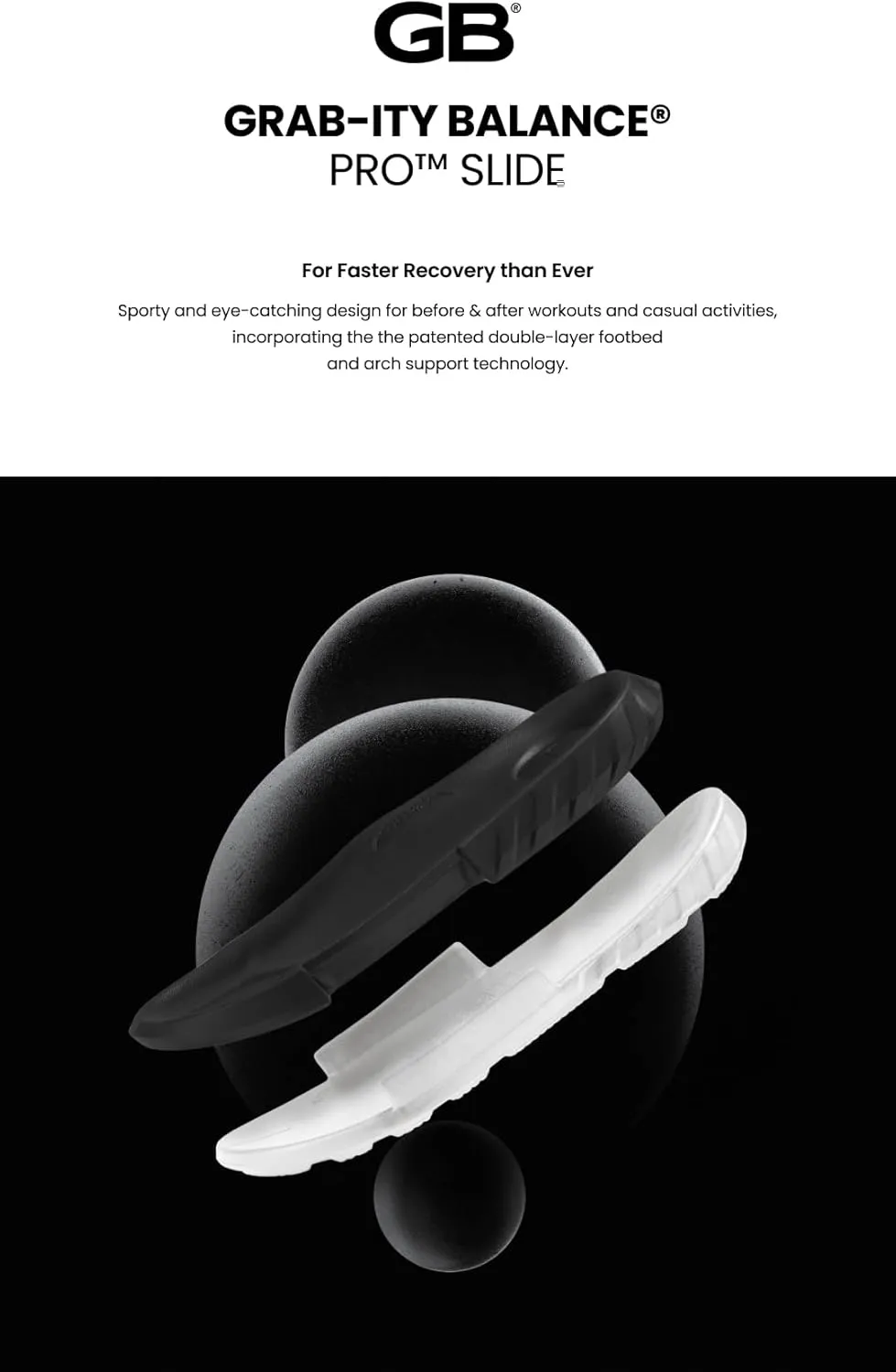 Grab-ity Balance® Pro Slide: Reduces Stress on Feet and Recovers Body Balance