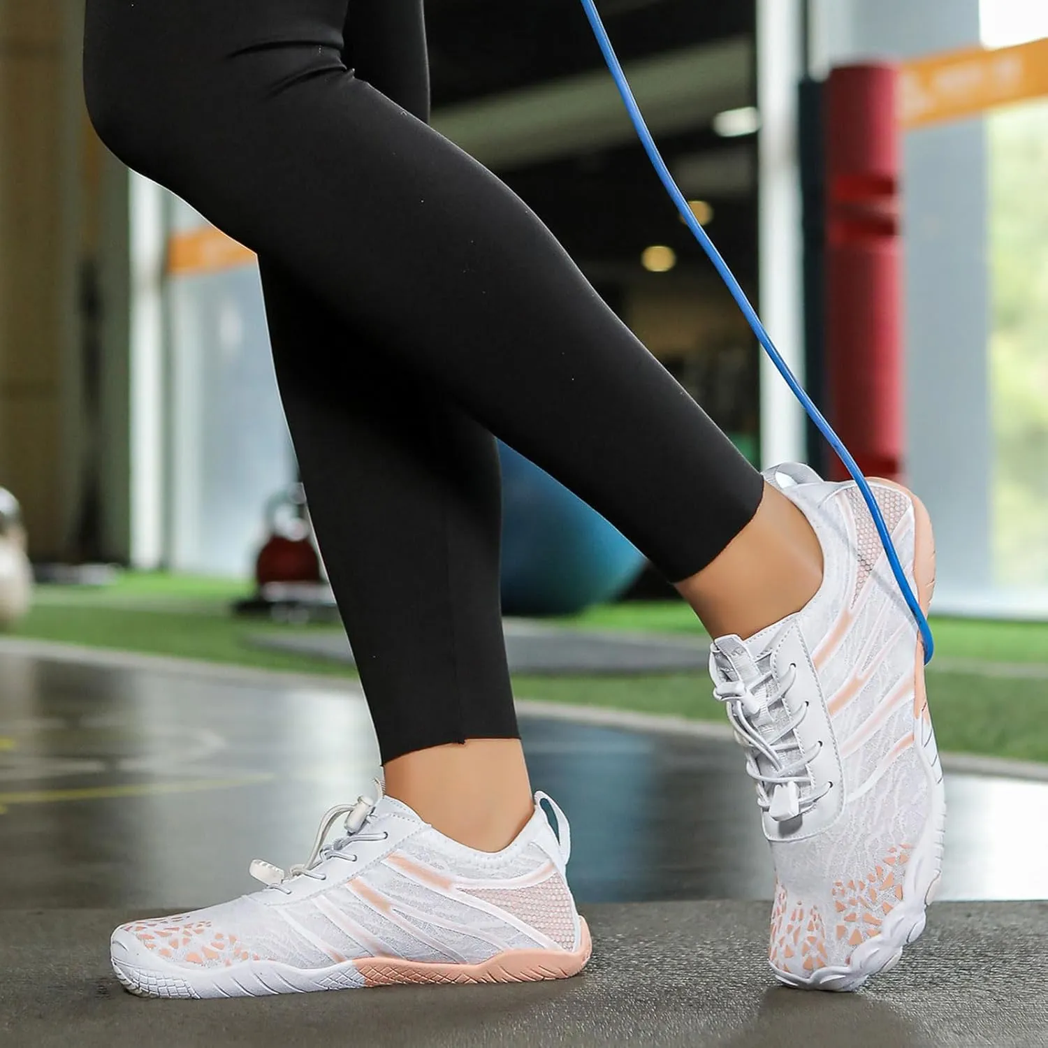Grounded Barefoot Shoes for Men Women, Toe Shoes with Zero Drop, Non Slip Workout Shoes for Women Mens, Hiking Water Shoes, Barefoot Shoes as Neuropathy Shoes