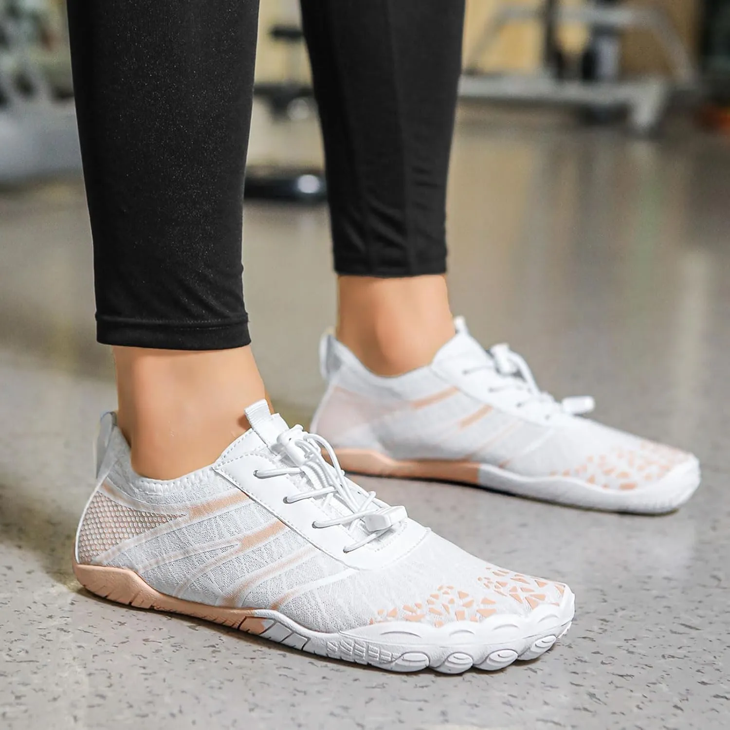 Grounded Barefoot Shoes for Men Women, Toe Shoes with Zero Drop, Non Slip Workout Shoes for Women Mens, Hiking Water Shoes, Barefoot Shoes as Neuropathy Shoes