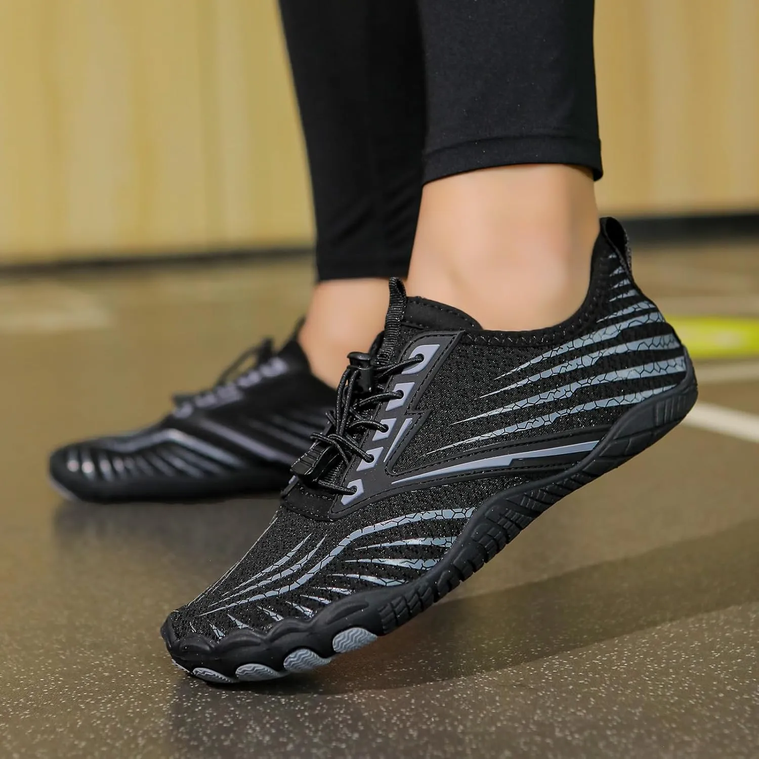 Hike Barefoot Shoes Footwear for Women Men, Water with Wide Toe Box, Neuropathy Comfort Wear Shoes, Grounded Non Slip Quick Dry Waterproof Hiking Aqua Swim Beach Drainage, Unisex Outdoor