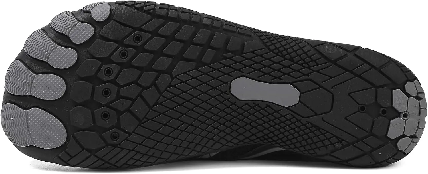 Hike Barefoot Shoes Footwear for Women Men, Water with Wide Toe Box, Neuropathy Comfort Wear Shoes, Grounded Non Slip Quick Dry Waterproof Hiking Aqua Swim Beach Drainage, Unisex Outdoor