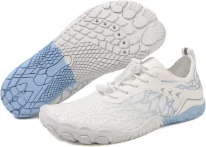 Hike Barefoot Shoes Women Men, Pro with Wide Toe Box Healthy Non Slip Unisex, Outdoor Hiking Footwear, Breathable Water Beach Pool Aqua Swim Surf Walking Shoes, Diabetic Sneakers for Yoga Walk