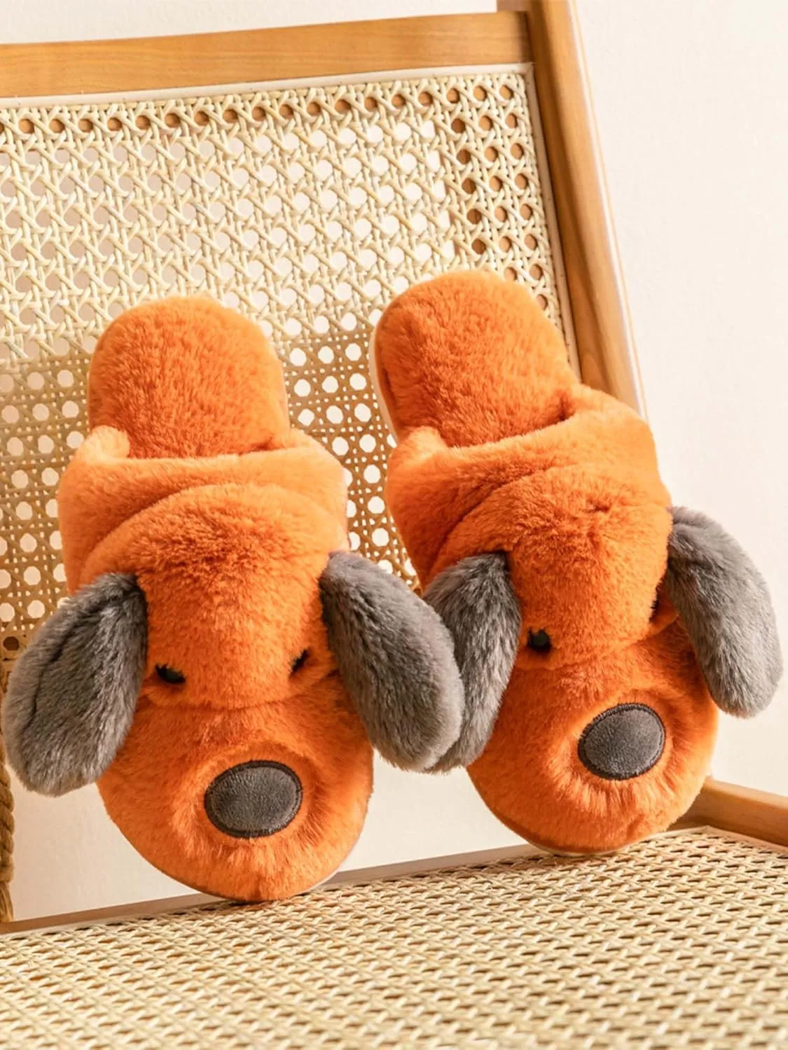 Hopelong Women Slippers,Bunny Slippers for Women,Cute Bunny Ear Slippers,Cute Fuzzy Slippers,Indoor Women Animal Slippers