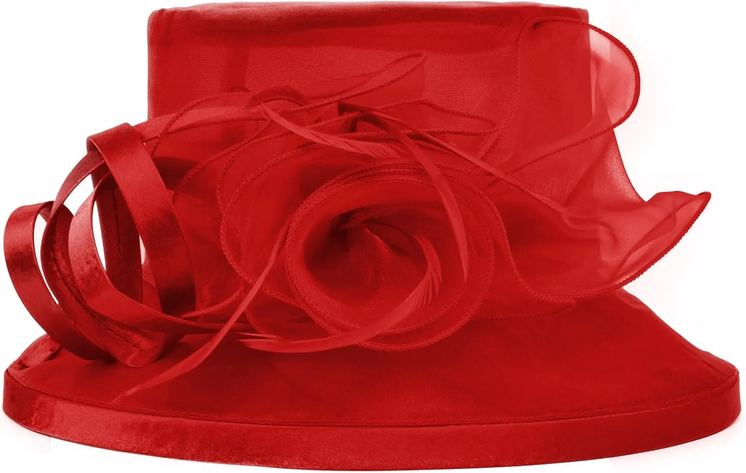 Janey&Rubbins Womens Derby Day Horse Racing Organza Wedding Dress Tea Party Church Hat
