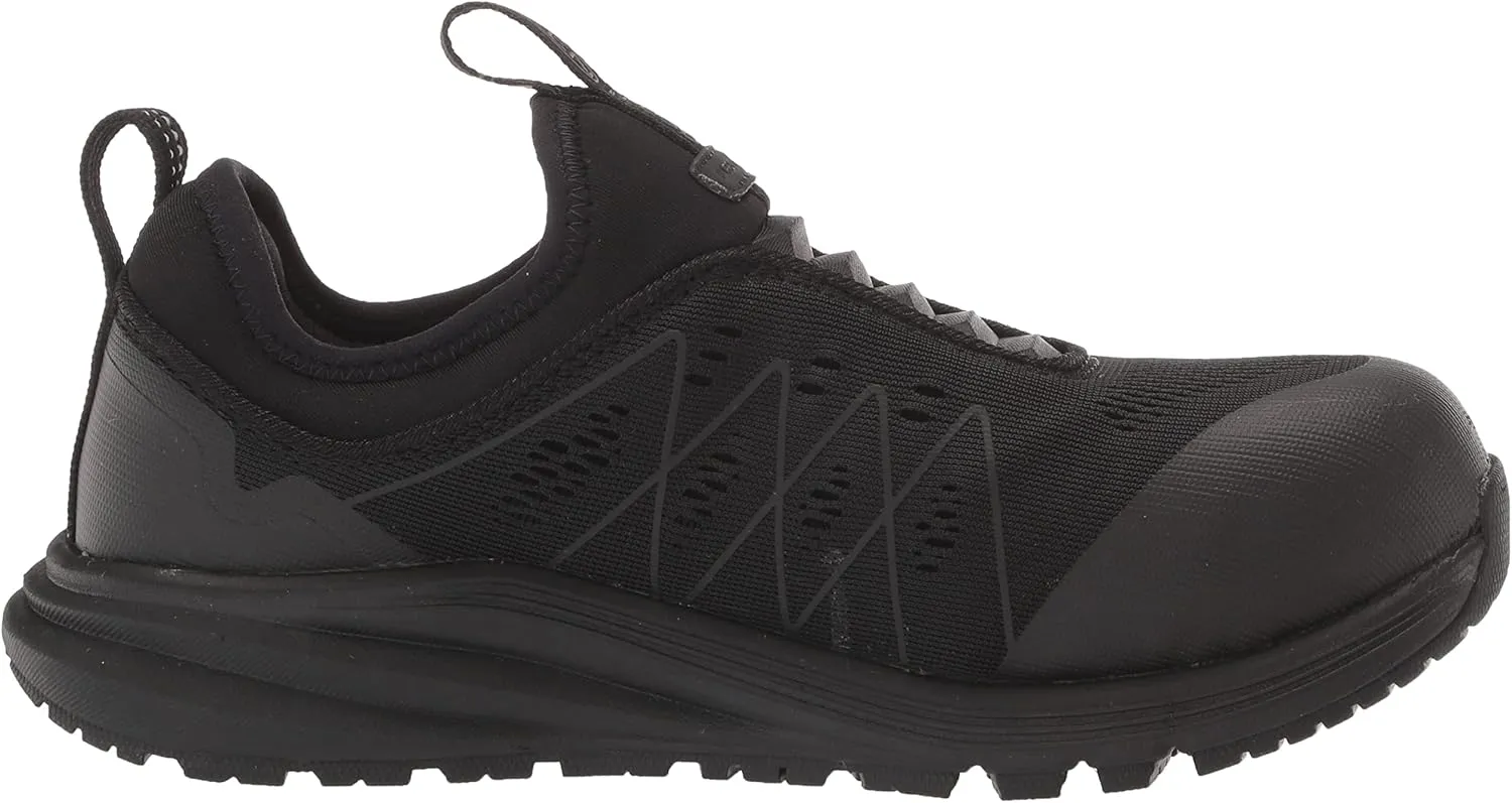 KEEN Utility Women's Vista Energy Shift Low Height Composite Toe ESD Slip-On Industrial Work Shoe
