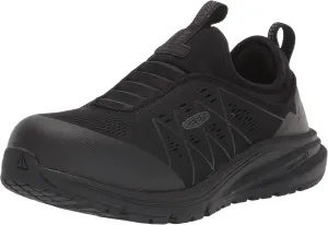 KEEN Utility Women's Vista Energy Shift Low Height Composite Toe ESD Slip-On Industrial Work Shoe
