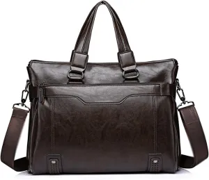 Men's briefcase Business handbag Computer bag Office travel crossbody bag 1 shoulder backpack