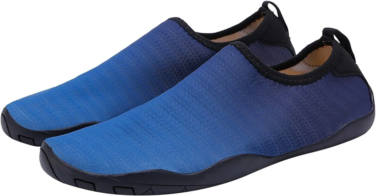 Mens Water Shoes 11 Quick Dry Aqua Sock Water Hiking Shoes Men Wide Width Water Shoes for Men Barefoot Quick Dry Aqua Yoga Socks for Pool Beach Surf Water Park Yoga