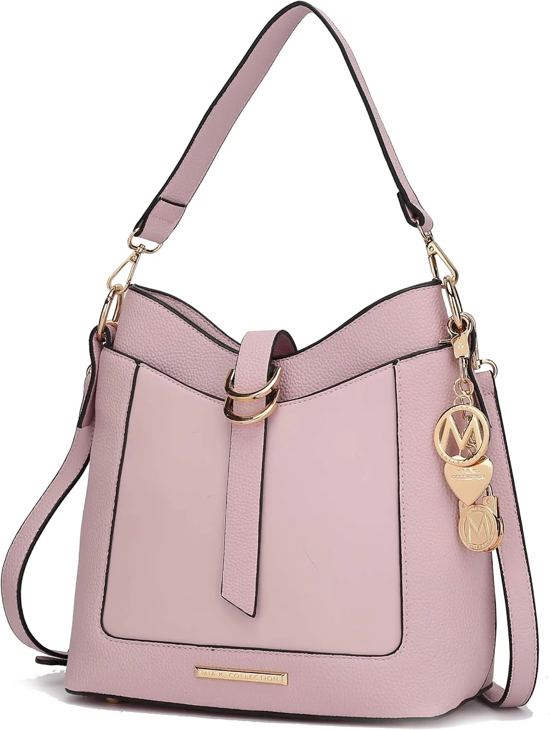 MKF Collection Crossbody Bag for Women, Vegan Leather Pocketbook Designer Handbag, Messenger Purse, Shoulder Bag By Mia K