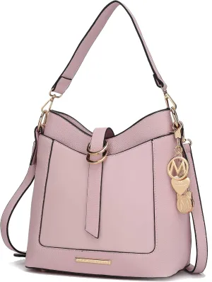 MKF Collection Crossbody Bag for Women, Vegan Leather Pocketbook Designer Handbag, Messenger Purse, Shoulder Bag By Mia K