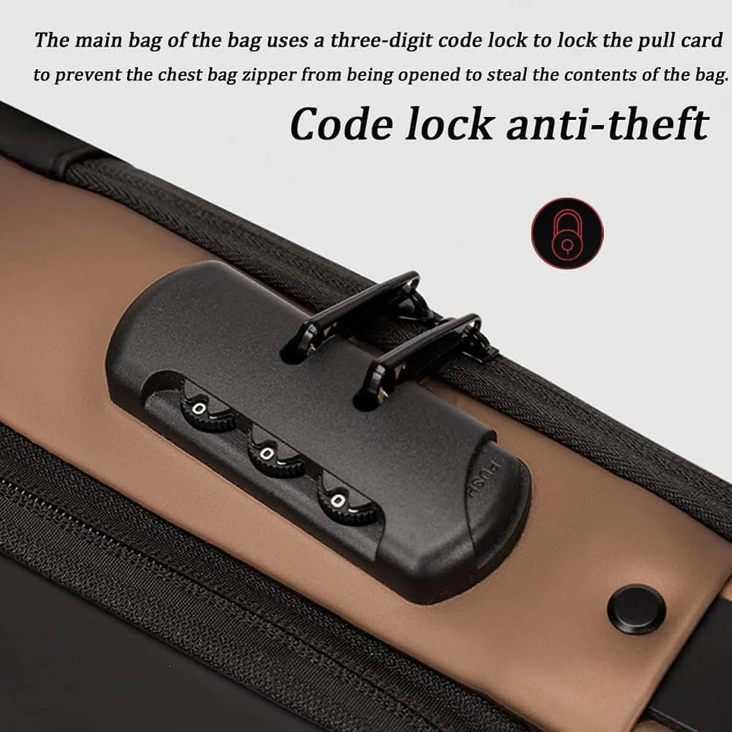 New Carbon Fiber Streamline Anti-theft Sling Bag-USB Charging & Lock, Waterproof Cross Body Anti Theft Sport Shoulder Purse (A Set)