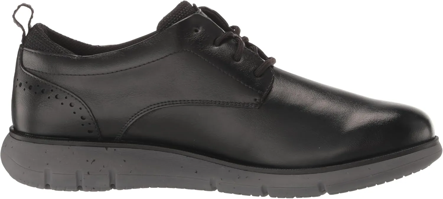 Nunn Bush Men's Stance Plain Toe Oxford Lightweight Comfortable Lace Up