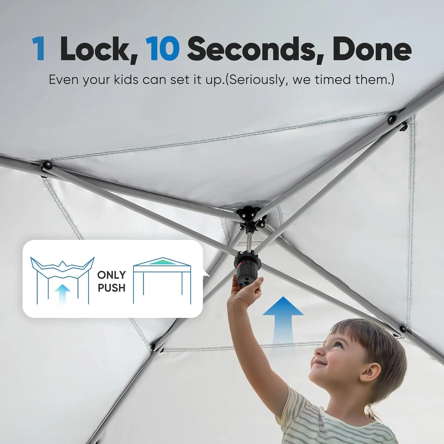 Quictent 6.6'x6.6' Pop up Screened Canopy Tent with Mosquito Netting, Portable Easy up Outdoor Screen House Shelter Fully Sealed for Patio, Camping and Picnic, Includes Wheeled Carry Bag