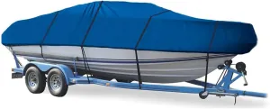SBU Blue Boat Cover Compatible for MAXUM 1800 SR3 I/O 2005-2009, Travel Storage Mooring
