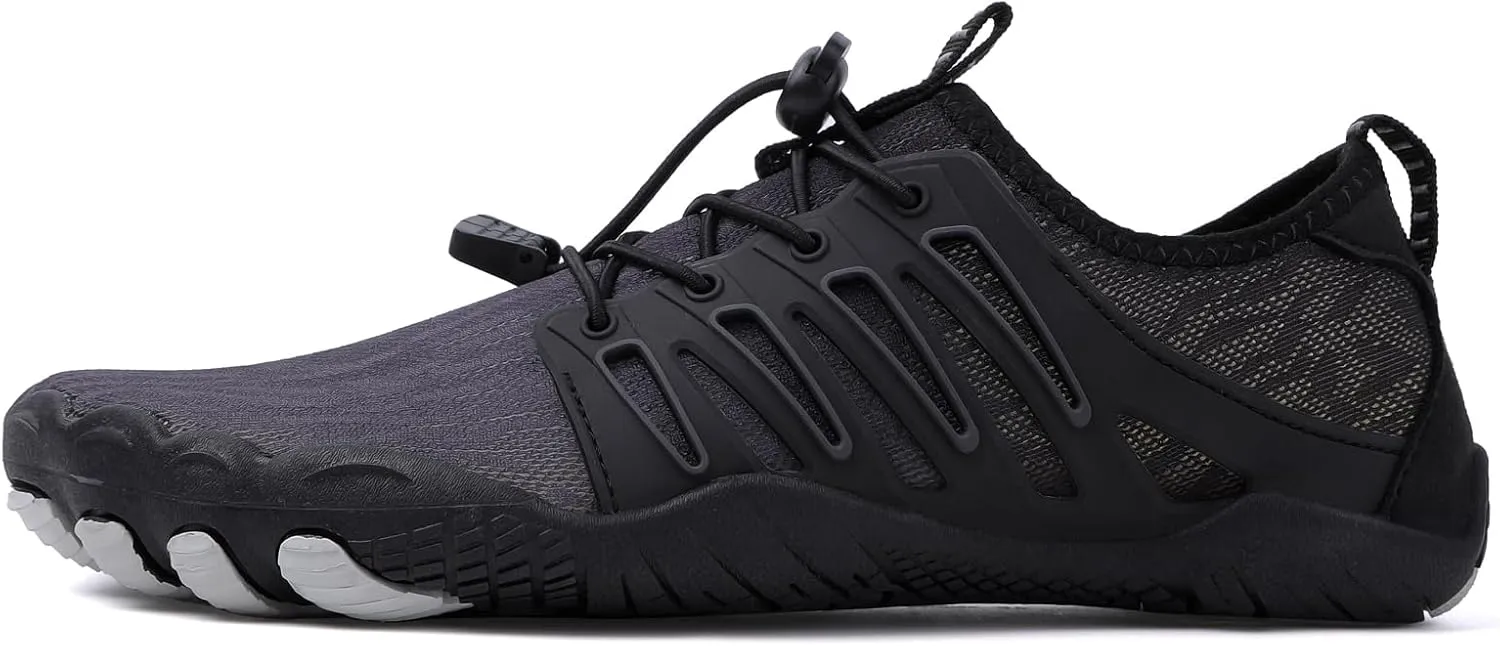 Smoneyful Hike Barefoot Shoes for Women Men, Breathable, Non-Slip Athletic Footwear, Wide Toe Water Shoes, Grounding Shoes and Grounding Barefoot Shoes for Barefoot Womens