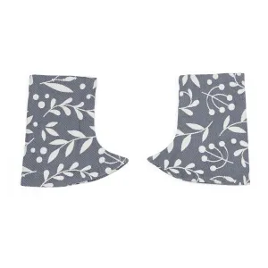 Stokke Limas Strap Protector, Floral Slate - Keeps Carrier Fresh & Clean - Machine Washable, 100% Cotton - Compatible with Limas & Flex