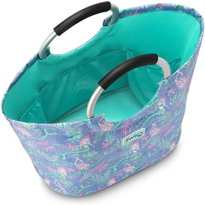 Swig Life Loopi Tote Bag, Large, Lightweight, Waterproof Beach and Utility Bag