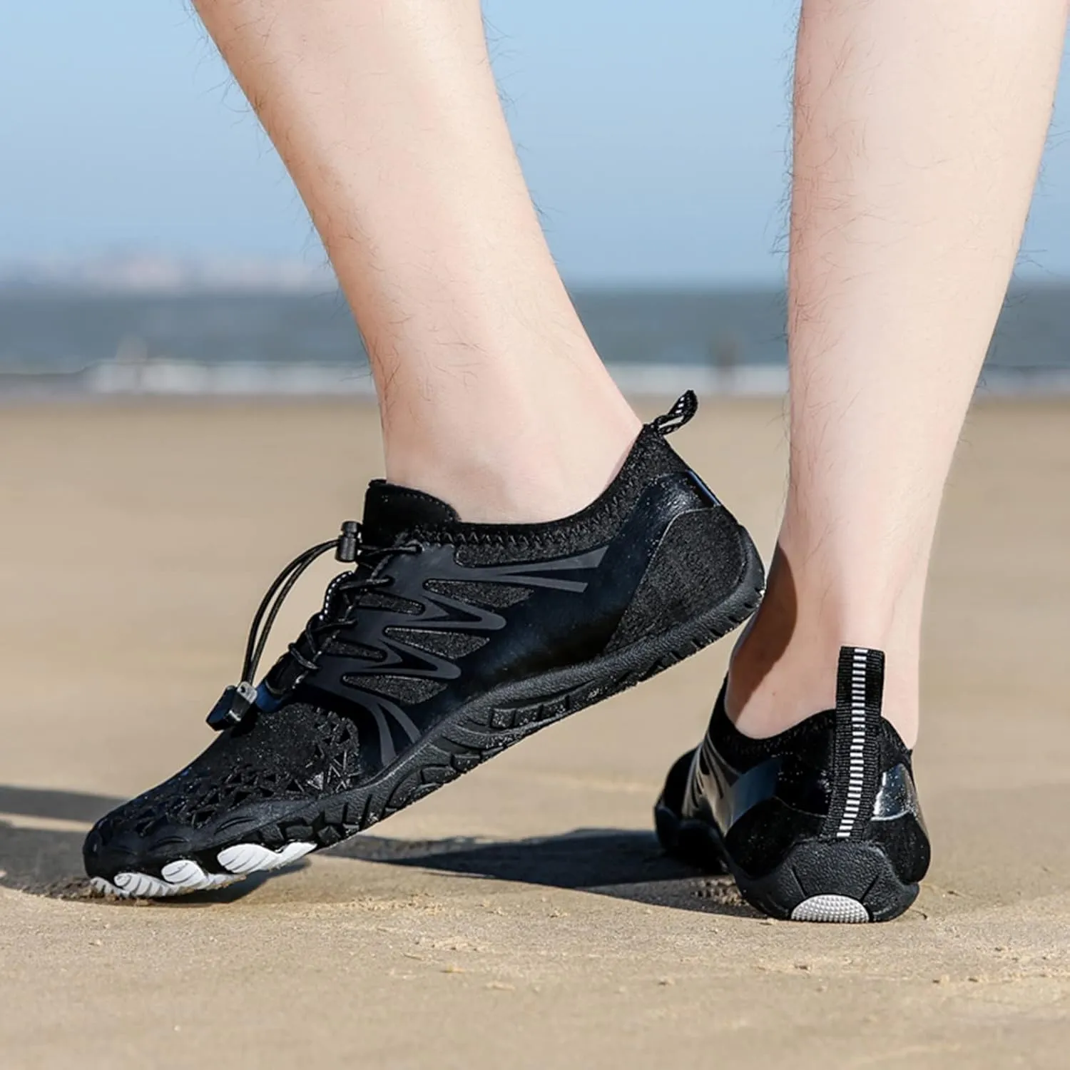 Swimming Shoes for Women Men Wading Diving Beach Shoes Hiking Footwear Barefoot Quick-Dry Grounded Barefoot