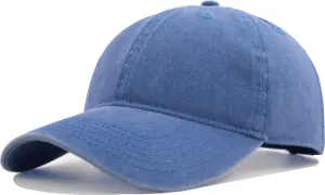 TSSGBL Vintage Cotton Washed Baseball Caps Unstructured Low Profile Adjustable Distressed Dad Hat for Men Women S-M-L-XXL