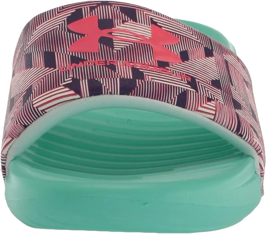 Under Armour Kids' Ansa Graphic Fixed Strap Slide Sandal