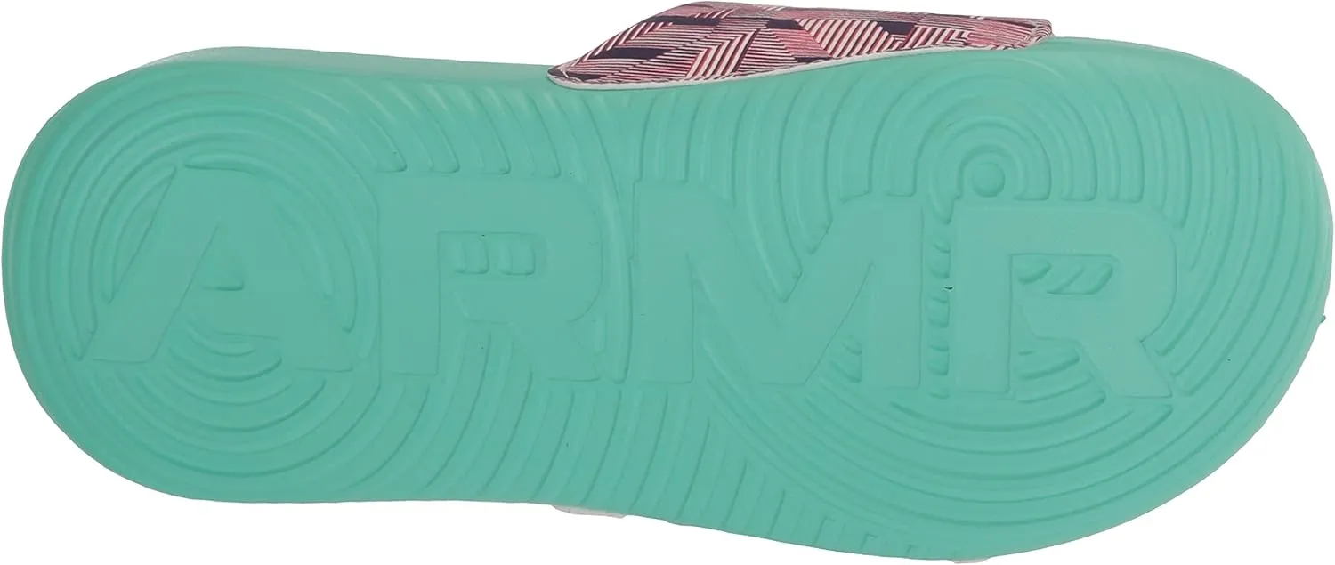 Under Armour Kids' Ansa Graphic Fixed Strap Slide Sandal