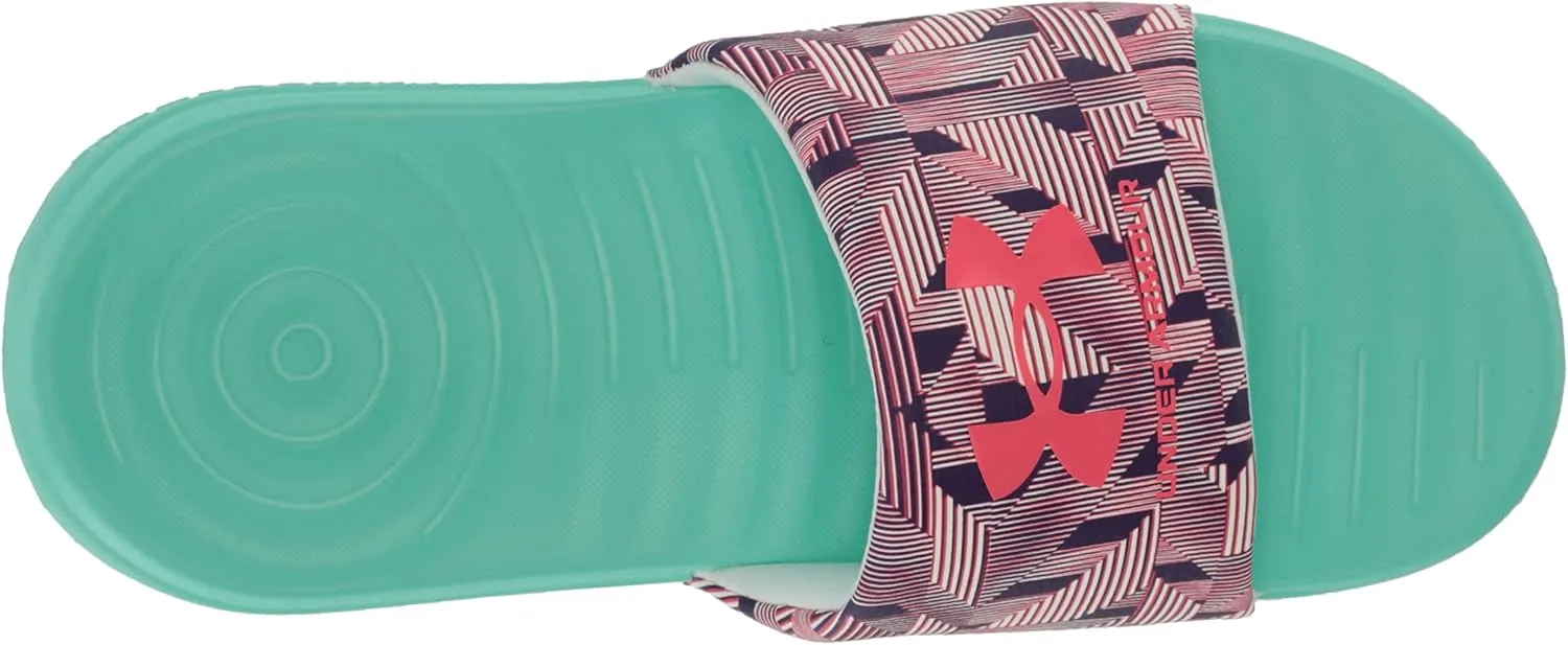 Under Armour Kids' Ansa Graphic Fixed Strap Slide Sandal