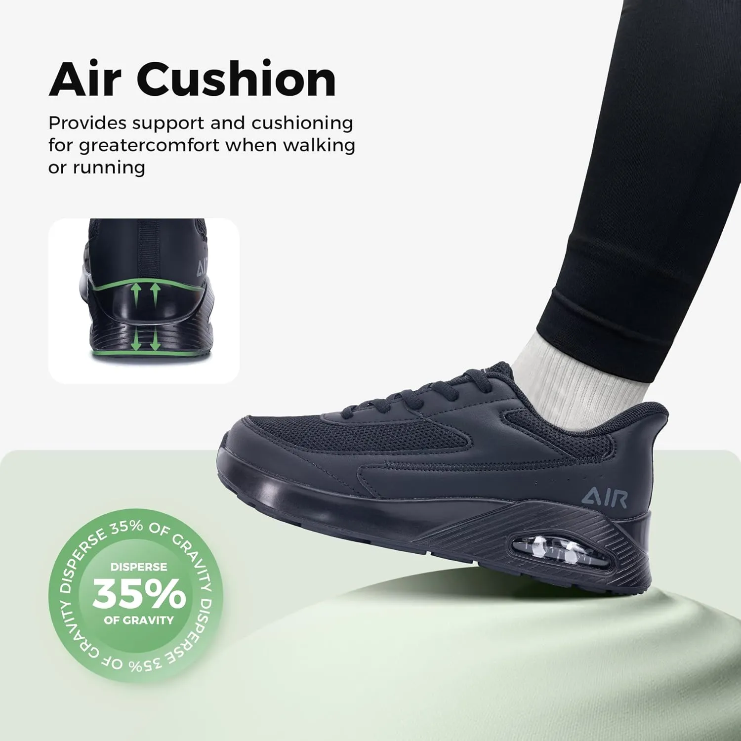 Wide Toe Box Womens Slip On Walking Shoes Extra Wide Width Sneaker for Foot Pain Relif Comfortable Air Tennis Running Shoes Size 6-11