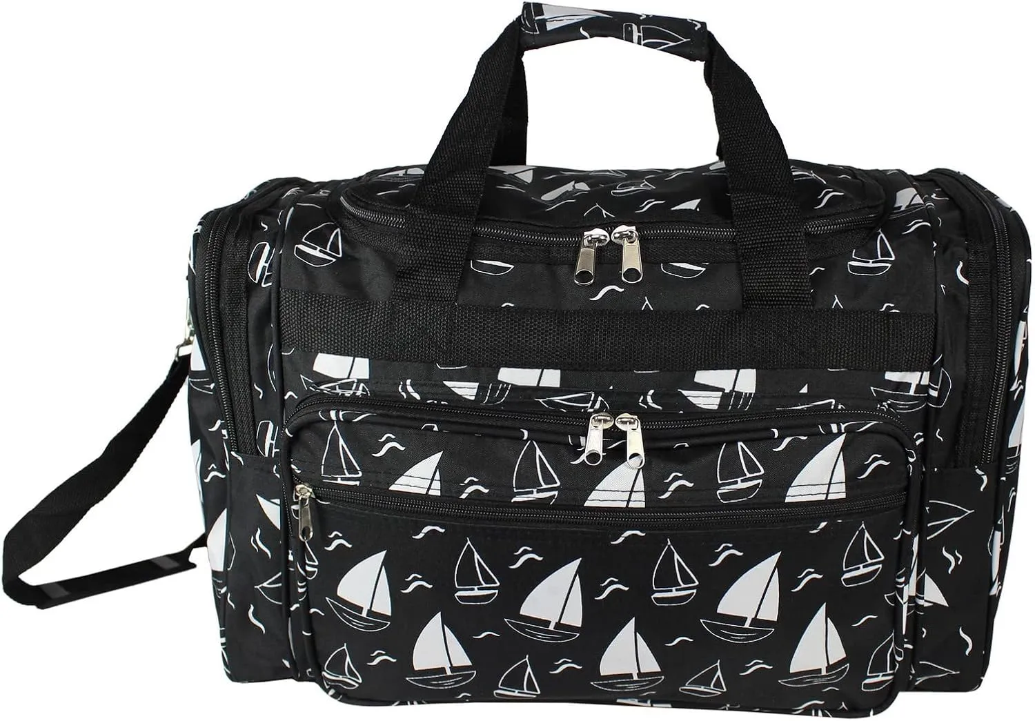 World Traveler 19-Inch Carry-On Duffel Bag - Sailboat